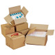 Caisse américain hauteur variable simple cannelure 430 x 305 x 180 à 250 mm