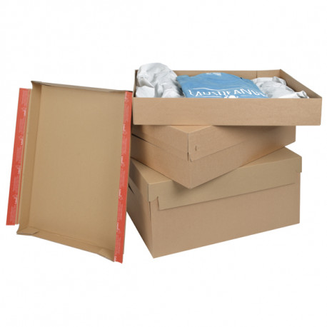 Caisse carton double cannelure - 200 x 200 x 200 mm