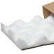 Etui mousse Alvéollée 25 mm 180 x 120 x 50 mm