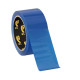 Ruban adhésif PP Acrylique couleur BLEU opaque - 48 mm x 66 m x 28µ
