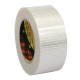 Ruban adhésif PP Armé chaîne et trame 3M 3M - 50 mm x 50m x 130µ