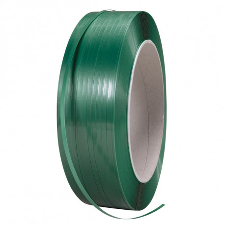 Feuillards PET - Polyester Ø 406 - 15,5 X 0,72 mm x 1750m - Vert