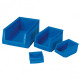 Bac à Bec plastique bleu 28L - 460 x 305 x 175 mm