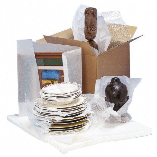 Papier mousseline blanc 20g/m² 65cm x 100cm