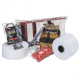 Gaine plastique 100 microns 80mm x 350m