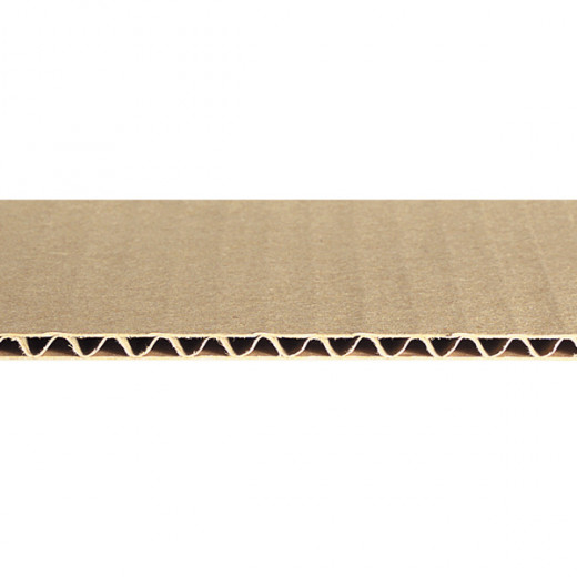 Plaque carton micro cannelure 3 mm 495 x 395 mm