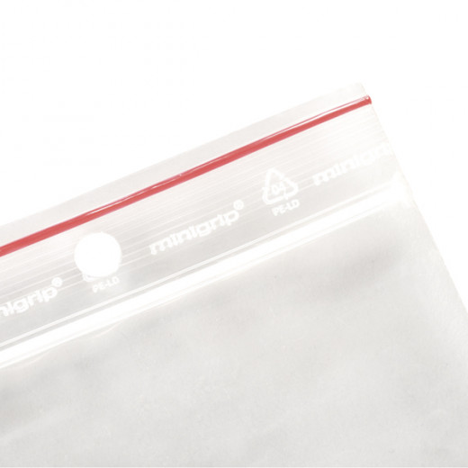 Sachet Minigrip en plastique 60µ - 40 x 60 mm (Colis de 1000)