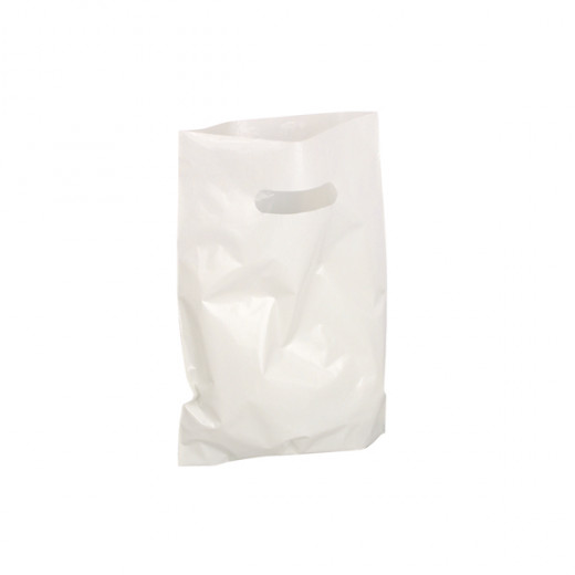 Petits sacs plastique recyclables, sac transparent poignées renforcées