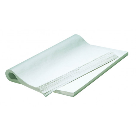 Papier mousseline blanc 50 x 75 cm