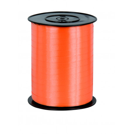 Bolduc brillant orange - 7 mm x 500 m