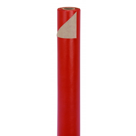 Papier cadeau kraft rouge 70 cm x 50 m