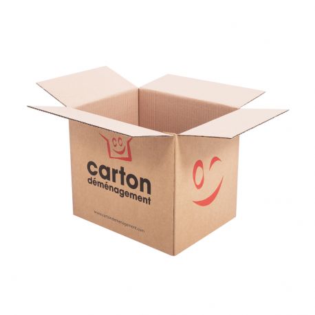 Petits cartons pour déménagement  35 x 27.5 x 30 cm imprimés CD --- LE LOT DE 120