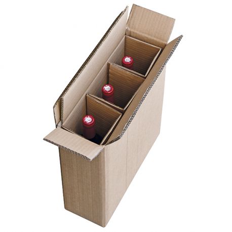 Cartons Double Cannelure 75,5 X 54 X 54cm - Qualité Renforcée