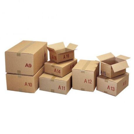 Caisse type Galia double cannelure 400 x 300 x 200 mm ext