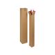 Tube d'expédition carton carré 150 x 150 x 600 mm