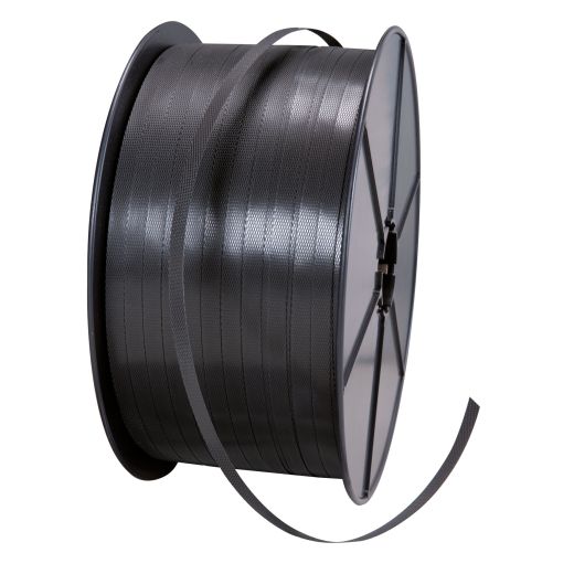 Feuillard PP - Polypropylène Manuel et Machine - Ø 280 Ø 280 - 12 X 0,73 mm x 1800m - Blanc