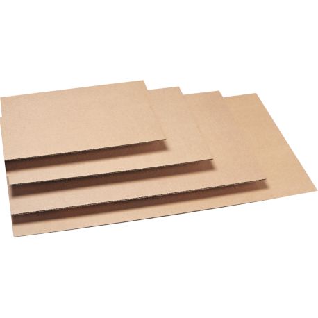 Plaque carton 1200 x 800 mm - Cannelure B