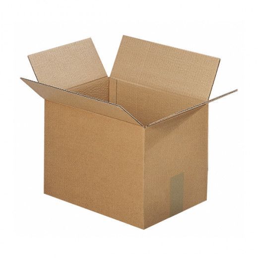 Caisse américaine double cannelure recyclée 60 x 60 x 25 cm