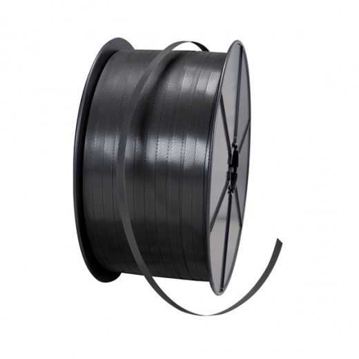 FEUILLARD NOIR POLYPROPYLENE 12X0.75MMX2000M