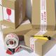 Adhésif PP ACR 28µ 48mmx100M Blanc Imp BDG Rouge