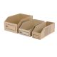 Bac Carton à Bec 300x200x150mm Brun