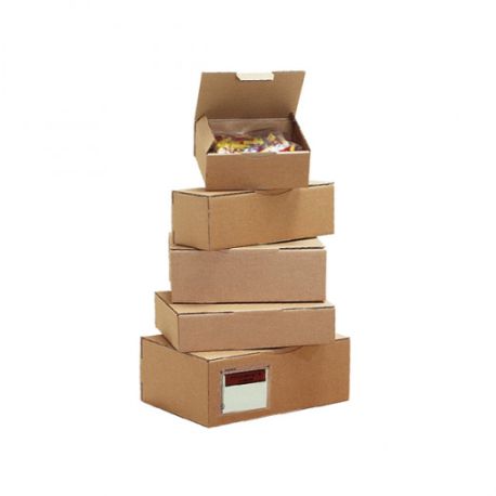 Boite Postale 150x150x60mm Carton Brun