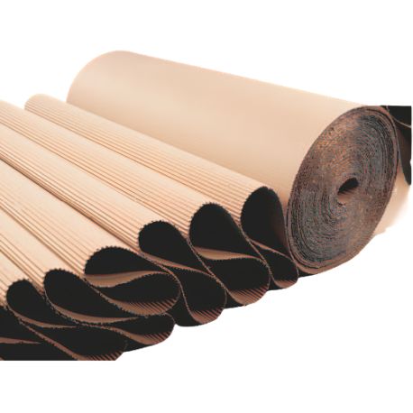 Rouleau Carton Ondulé 1,00 x 50 ML Simple Face 330gr/m² 532C