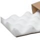 Etui Tiroir Mousse 240x230x80mm Brun Mousse Blanche Alvéolé 25mm