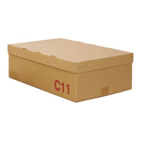 1/2 Caisse Américaine 400x300x200 Double Cannelure  EB Dim Ext
