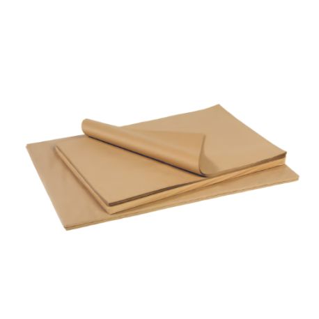 Paquet 125 Feuilles Kraft 65x100 cm Kraft 72gr/m²