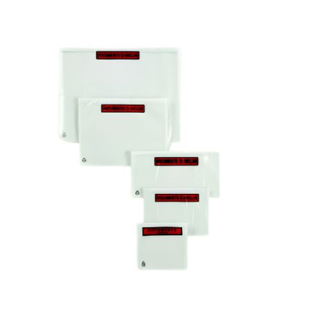 Colis de 1000 Pochettes Adhésives Neutre 225x110mm