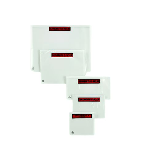 Colis de 1000 Pochettes Adhésives Neutre 225x110mm