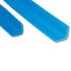 Profilé Mousse en L 75x75x11mm Bleu 2 Mètres
