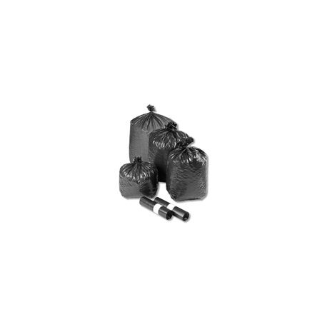 Colis de 500 Sacs Poubelles 30 L PEBD STD Noir 500x650mm 25µm