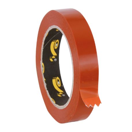 Adhésif de cerclage - strapping-ORANGE 19mm x 66ml