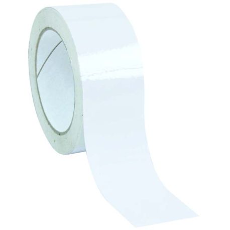 Adhésif PP Acrylique haute adhésion 32µ 48mmx100M blanc silencieux