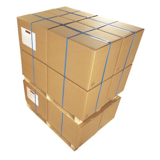 Caisses-palettes pliables en OSB et carton triple cannelure 15 mm