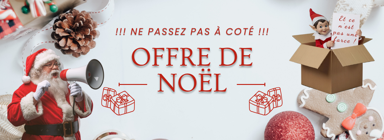 Offre de Noël : jusqu’à 70 € en chèques cadeaux